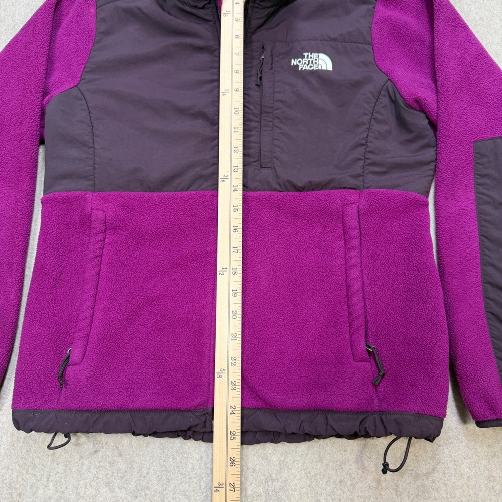 The North Face Denali Fleece Jacket Womens M Purple Gorpcore Hiking Granola Girl - Picture 10 of 10